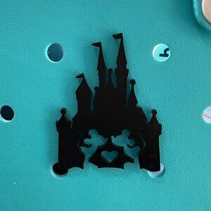 Mickey & Minnie Mouse Castle Bogg Charm-Disney Bogg Charm-New!